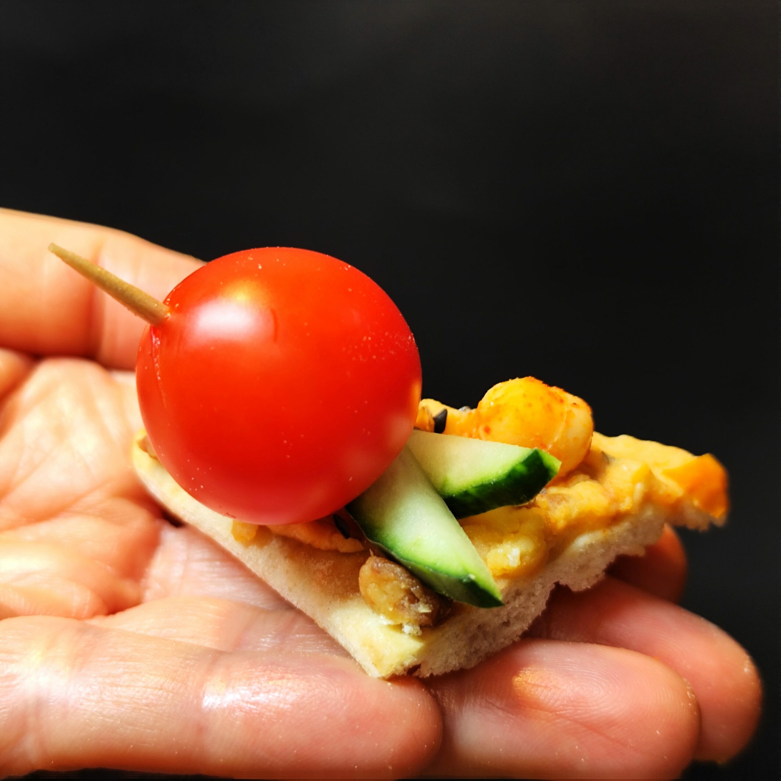 <strong>HOUMOUS BIO<br>DU SUD-OUEST (47)<br><br>Tomate séchée • Menthe fraîche<br><br><i>Frais & parfumé</i></strong><br><br>10-20 pers : 56€ <br> 54€ > 2 unités <br> 52€ > 3 unités – Image 6